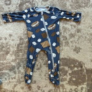 Smores one piece pajama